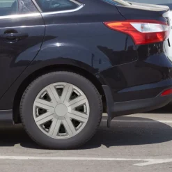 Cartrend Radzierblende „Active“, 4 Stück, silber