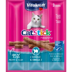 Cat Stick mini Scholle und Omega3 3 Stück