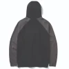 CAT Colorblock Hooded Sweatshirt black-magnet Gr. 2XL
