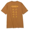 CAT Graphic T-shirt bronze Gr. XL
