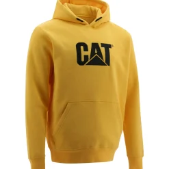 CAT Hoodie Trademark gelb Gr. 2XL