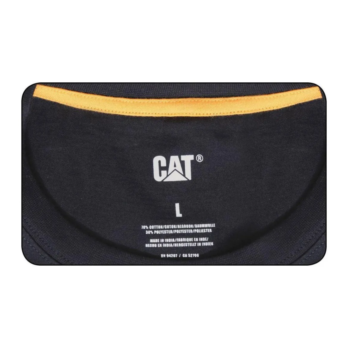 CATLongsleeve schwarz Größe M