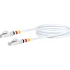 CAT7 Netzwerkkabel S/FTP 3Farbclips 2,5mweiss