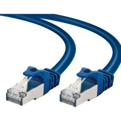 CAT8 Netzwerkkabel S/FTP 5m blau