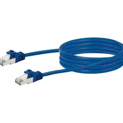 CAT8 Netzwerkkabel S/FTP 2m blau