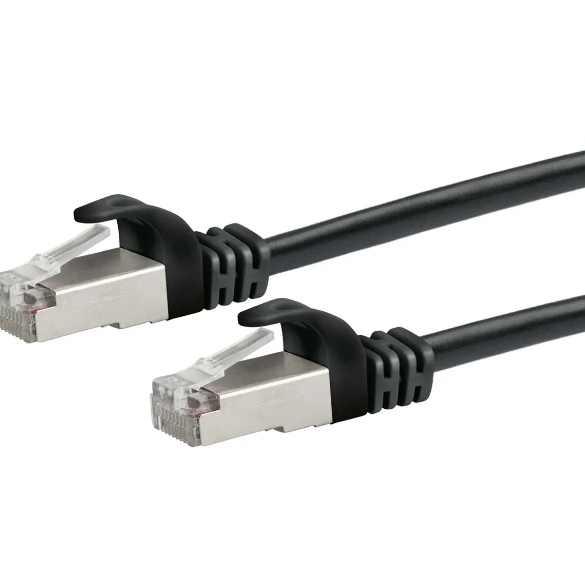 CAT6 S/FTP Netzwerkkabel 0,5m schwarzmax. 250 Mhz 1 Gbit/s