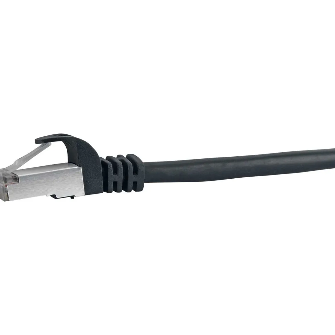 CAT6 S/FTP Netzwerkkabel 0,5m schwarzmax. 250 Mhz 1 Gbit/s