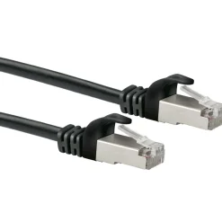 CAT6 S/FTP Netzwerkkabel 0,5m schwarzmax. 250 Mhz 1 Gbit/s