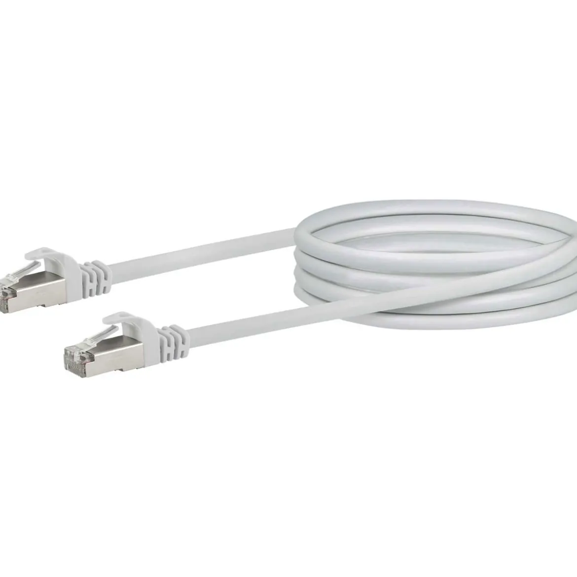 CAT6 S/FTP Netzwerkkabel 1,0m weissmax. 250 Mhz 1 Gbit/s