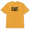 CAT Trademark T-shirt Mustard Gr.2XL