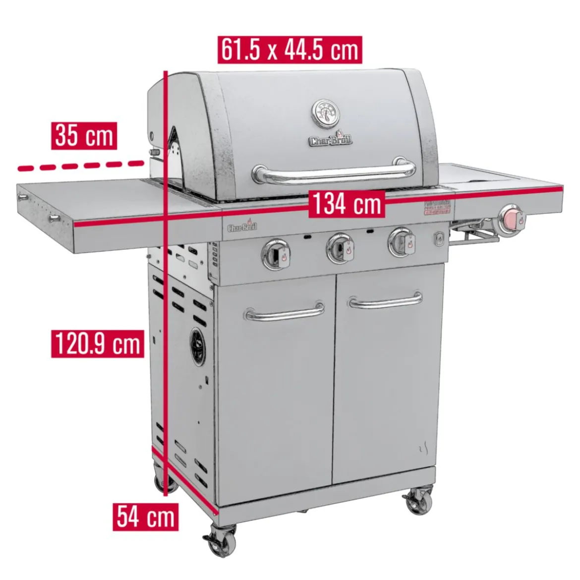 CB Gasgrill Professional Power Edition 3