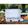CFHZweiflammkocher Capri inklusive Druckregler und 80 cm Gasschlauch