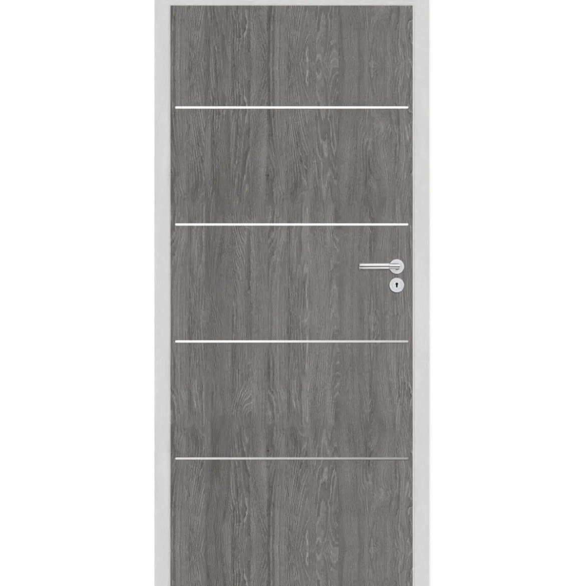 Classen CPL-Zimmertür Discovery Eiche Grigio Anschlag rechts 198,5 x 73,5 cm