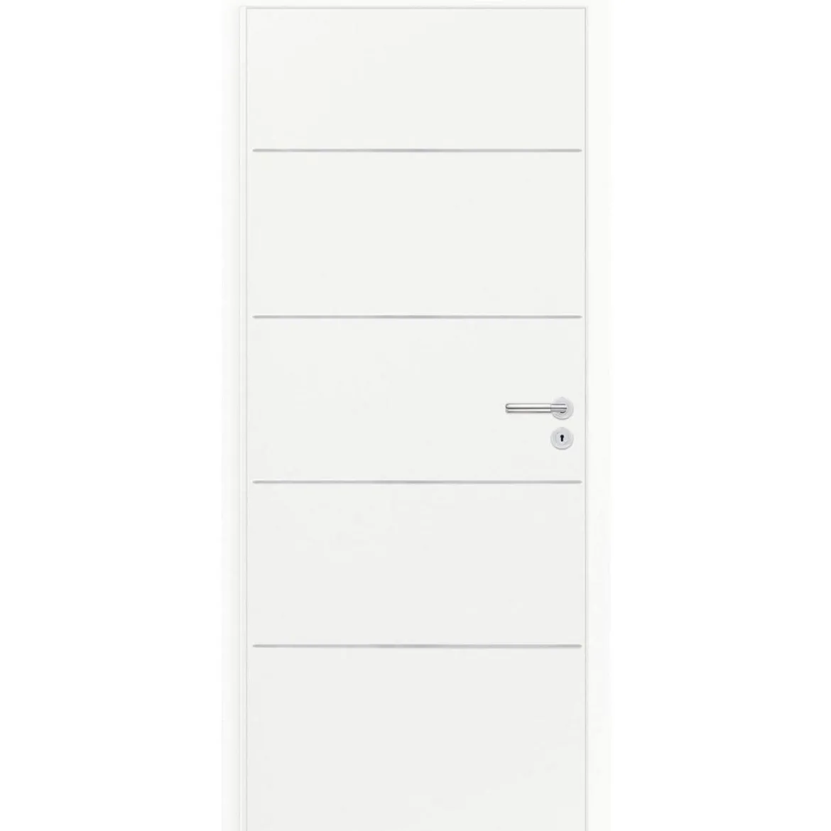 Classen Zimmer-Tür M.4 Weiß CPL 98,5 cm Anschlag rechts