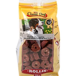 Classic Dog Snack Rollis Lachs 500g