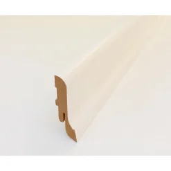 Clip-Parkettleiste SL 60 250 cm weiß