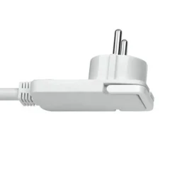 Comfort-Line Plus Steckdosenleiste weissmit Flachstecker 4-fach 2m H05VV-F3G1.5