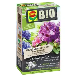 Compo BIO Rhododendron- und Hortensien Langzeit-Dünger mit Schafwolle 0,75 L
