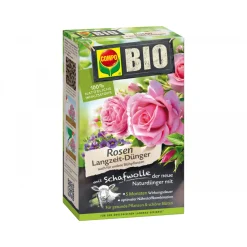 Compo BIO Rosen Langzeit-Dünger mit Schafwolle 0,75 L