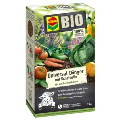 Compo BIO Universal Langzeit-Dünger mit Schafwolle 2 kg