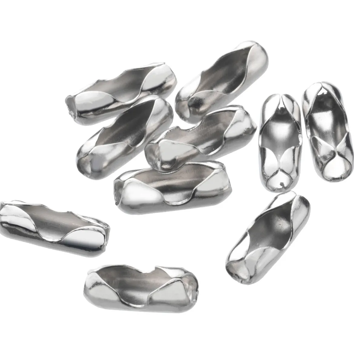 Connex Klemmhülse für Kugelkette 3,6 mm verchromt 20 Stück