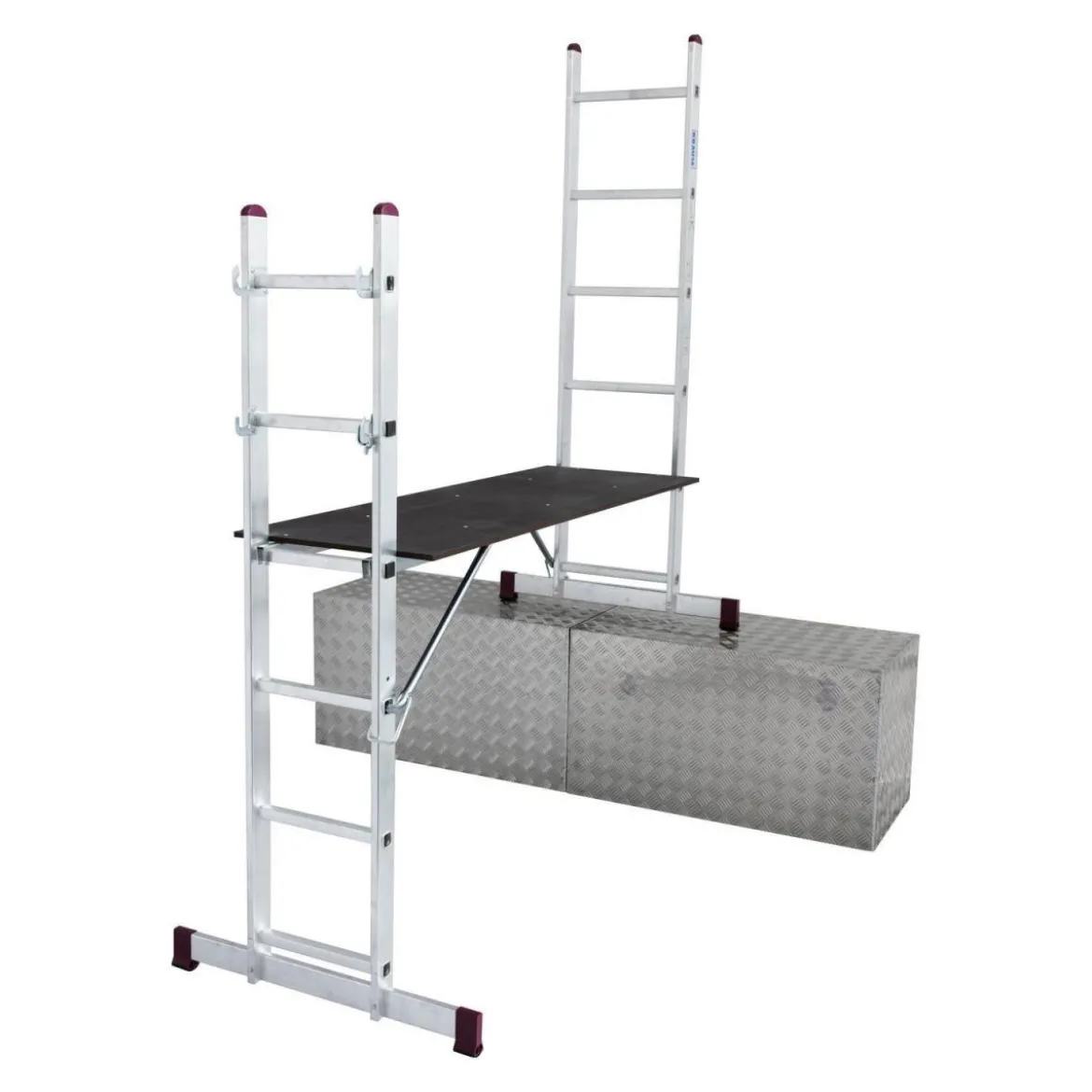 CORDA Leiter Geruest 2x6 Sprossen