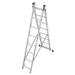 CORDA Mehrzweckleiter 2x8 Sprossen