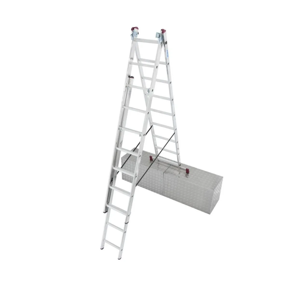CORDA Vielzweck Leiter Treppe 3x9Sprossen