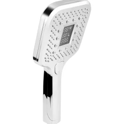 Cornat SMARTLY Handbrause chrom mit Echtzeit-Digitalanzeige