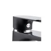 Cornat Waschtischarmatur-Set Edition Black, Druck-Ablauf, Farbe: Schwarz/Chrom