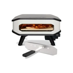 Cozze 13" Pizzaofen Elektro 230V m/Tuerund Pizzastein. 2200W.
