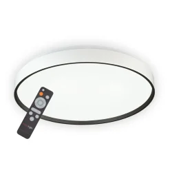 Decken-Wandleuchte SHINING JUPITER BLACK 1800K 24W