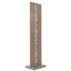 Dekoaufsteller Lieblingsplatz, Metall, beige,22x78x15 cm