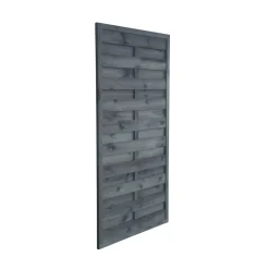 Dichtzaum 90 x 180 cm glatt Kiefer dunkel- grau gebeizt