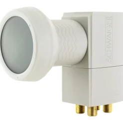 Digital Quad-LNB Sun Protect hellgrau