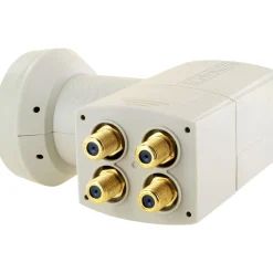 Digital Quad-LNB Sun Protect hellgrau