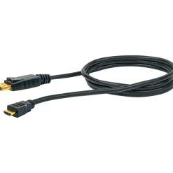 DisplayPort HDMI Anschlusskabel 2mschwarz