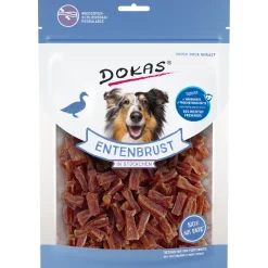 Dokas Hundesnack Entenbrust-Stückchen 200 g
