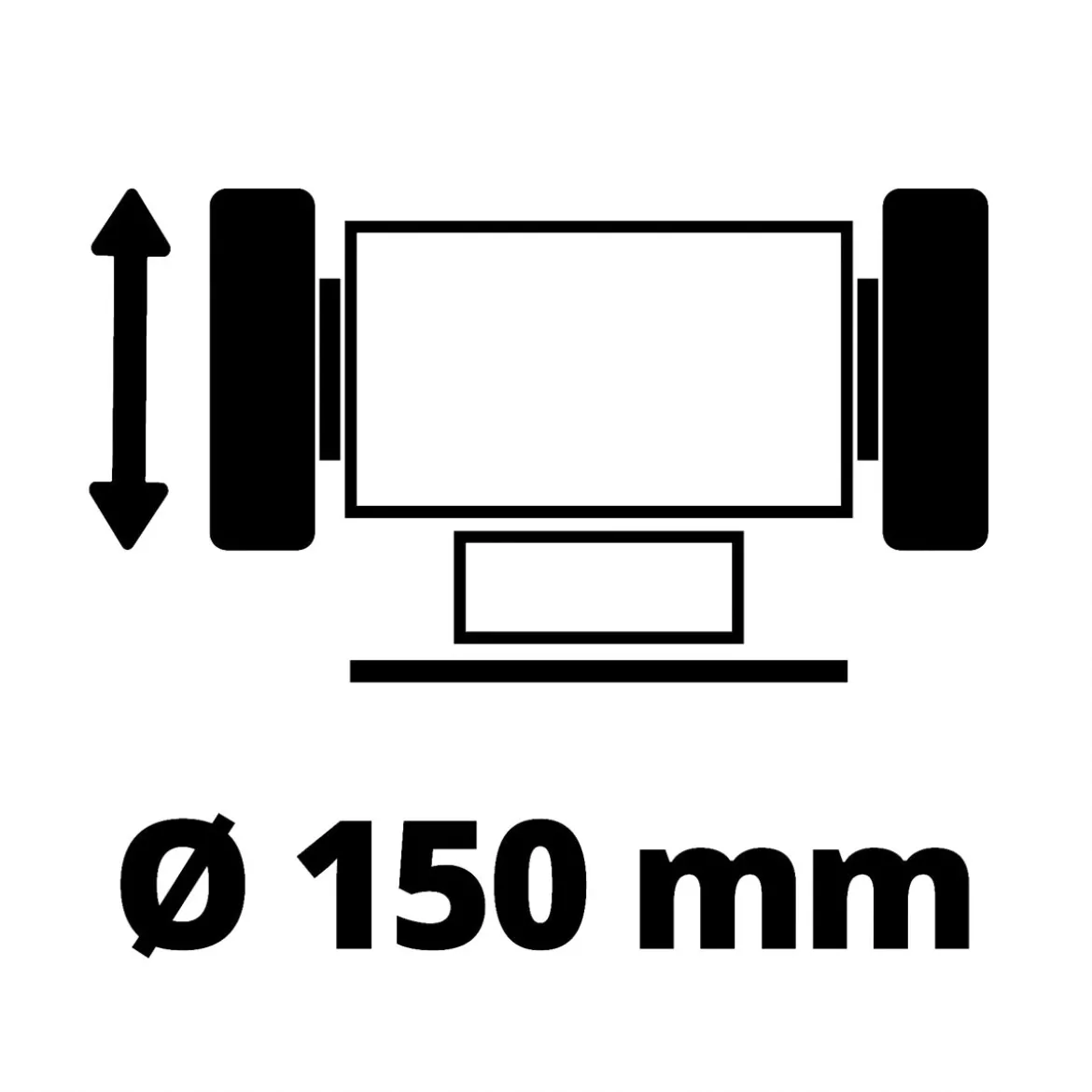 Doppelschleifer TC-BG 150