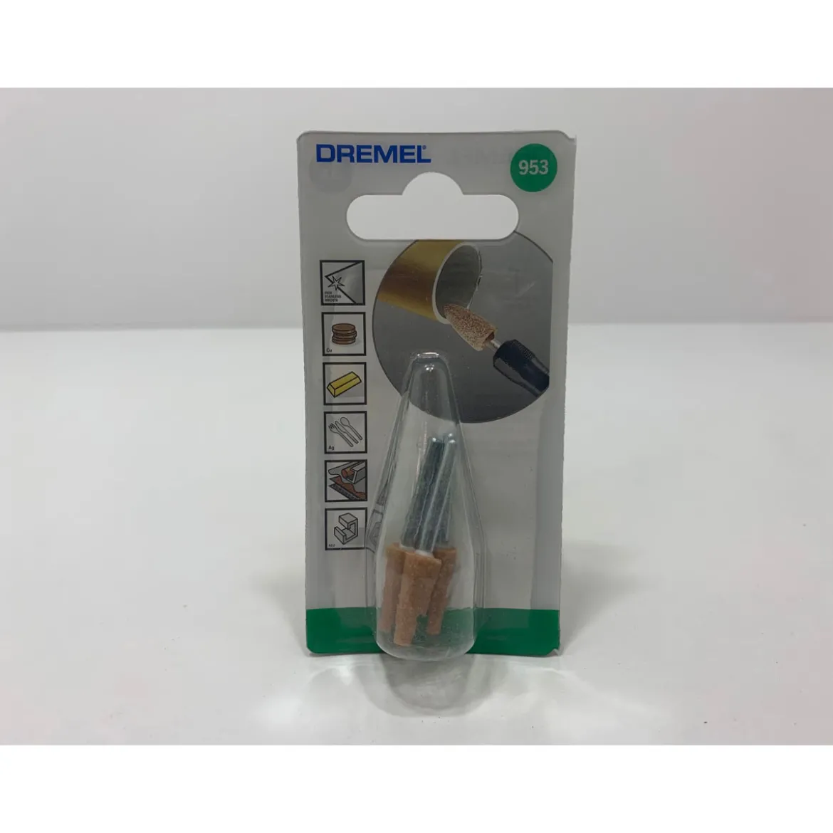 DremelAluminiumoxid-Schleifstein Durchmesser 6,4 mm