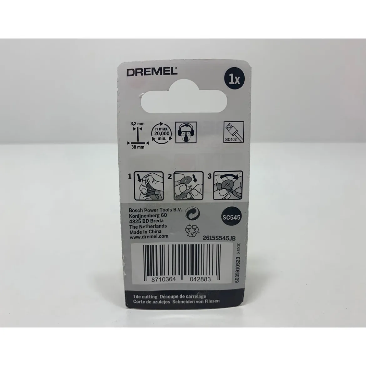 DremelDiamant-Trennscheibe SpeedClic Durchmesser 38 mm