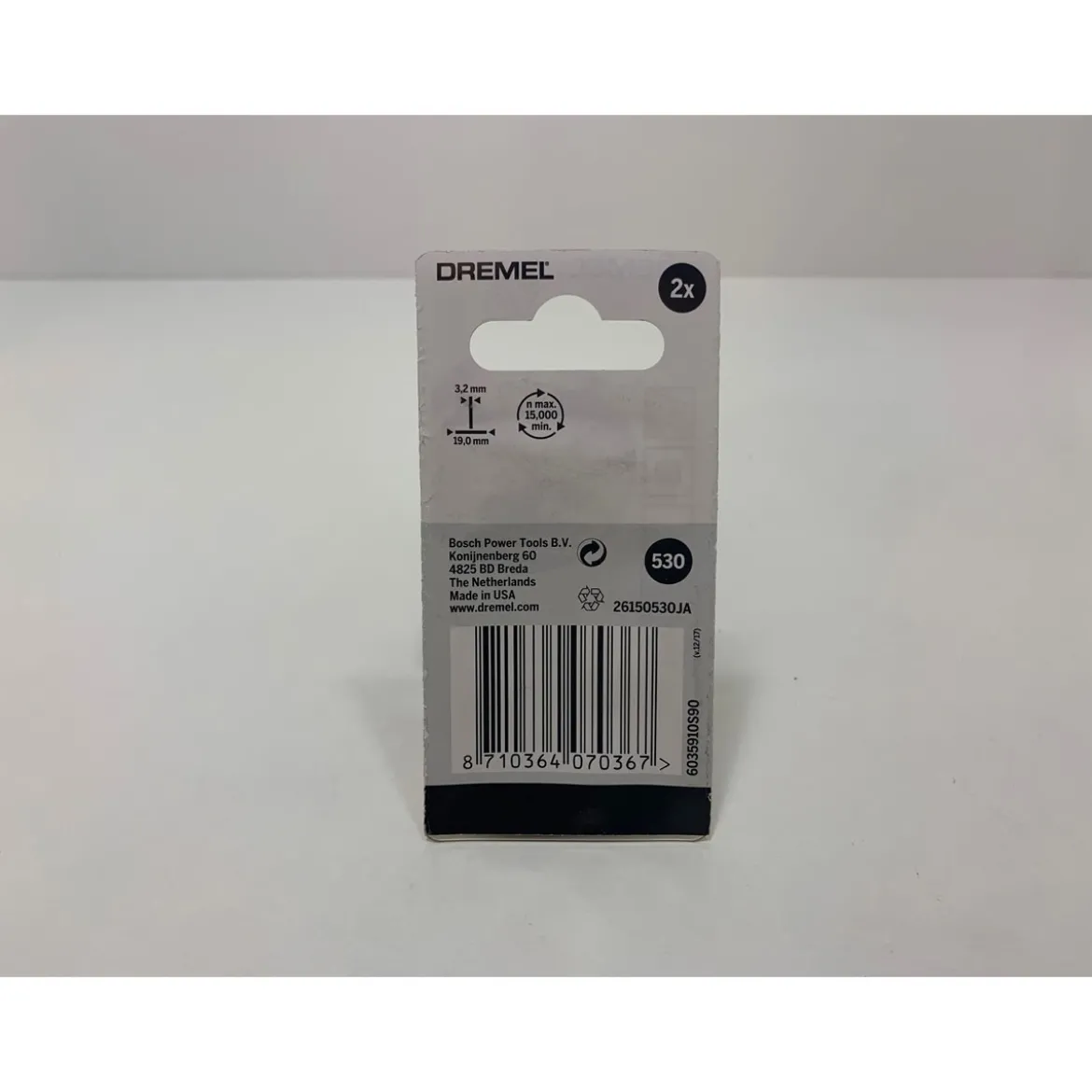 DremelEdelstahlbürste Durchmesser 19 mm 2 Stück