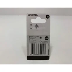 DremelEdelstahlbürste Durchmesser 3,2 mm 3 Stück