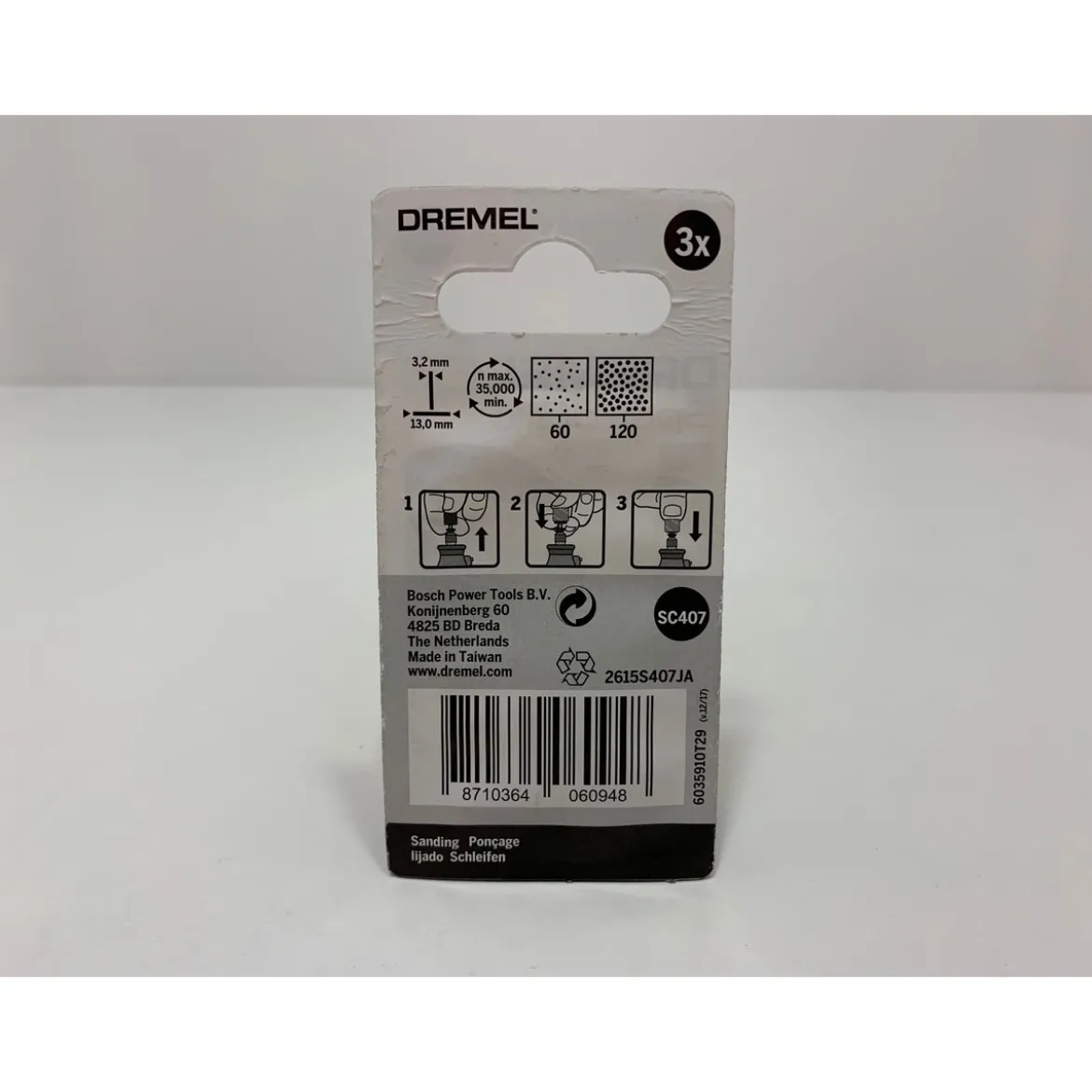 DremelEZ Speedclic SC407 Aufspanndorn 13,0 mm