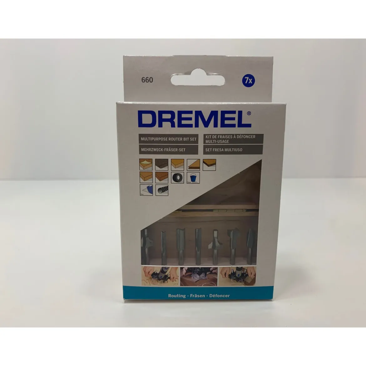 DremelFräser-Set 7-teilig