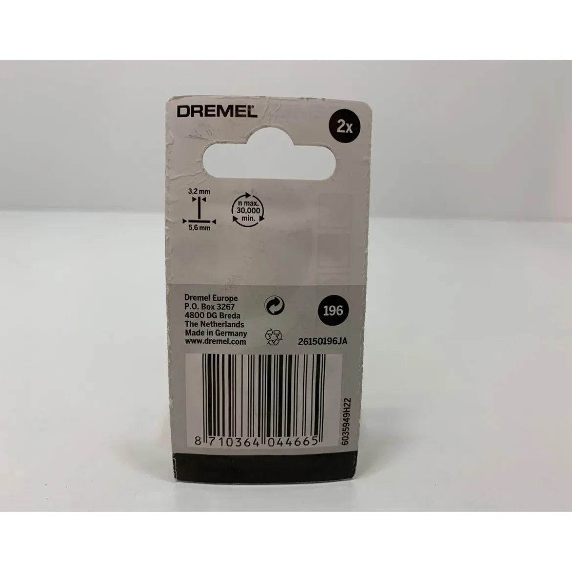 DremelHochgeschwindigkeits-Fräsmesser Durchmesser 5,6 mm