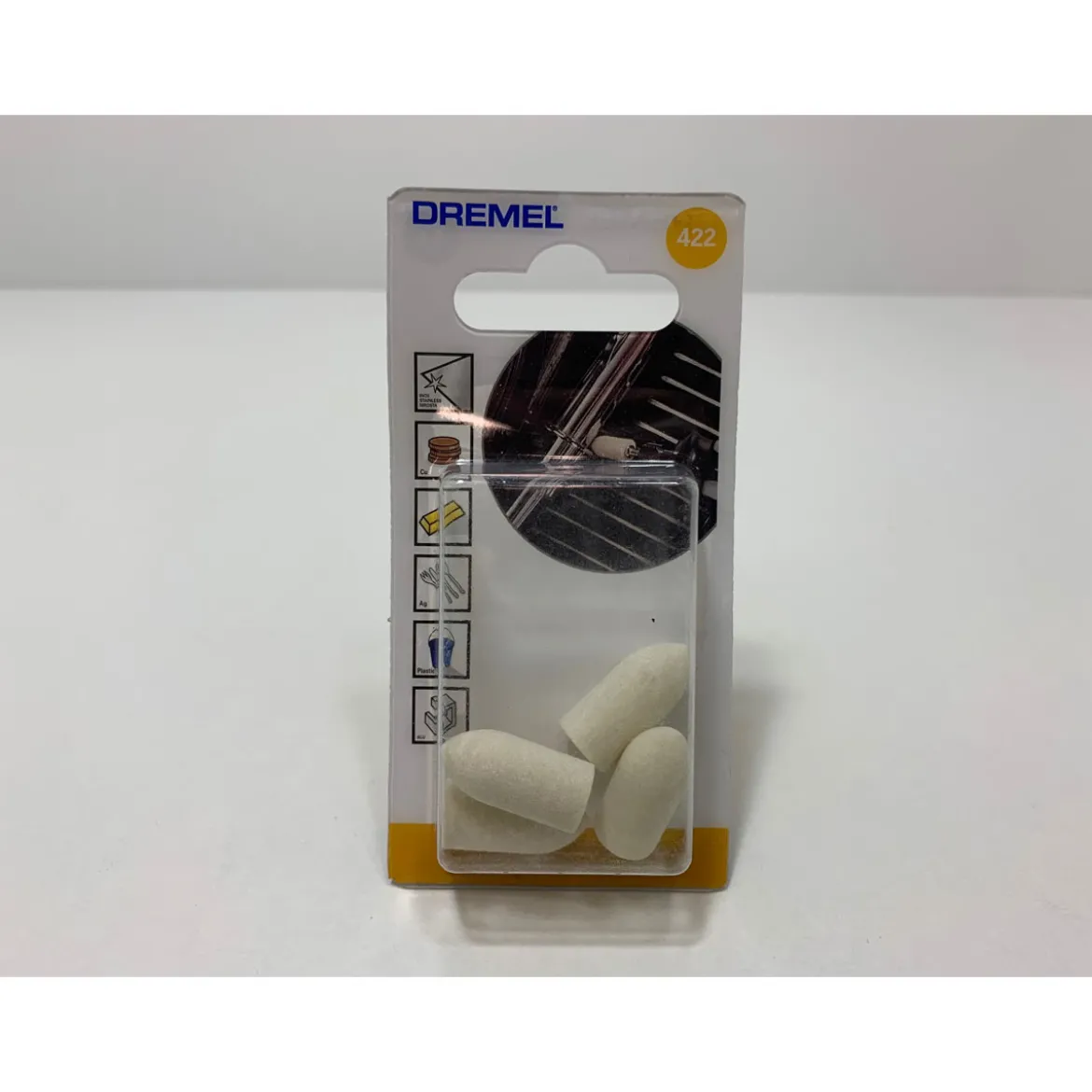 DremelPolierfilz Durchmesser 9,5 mm 4 Stück