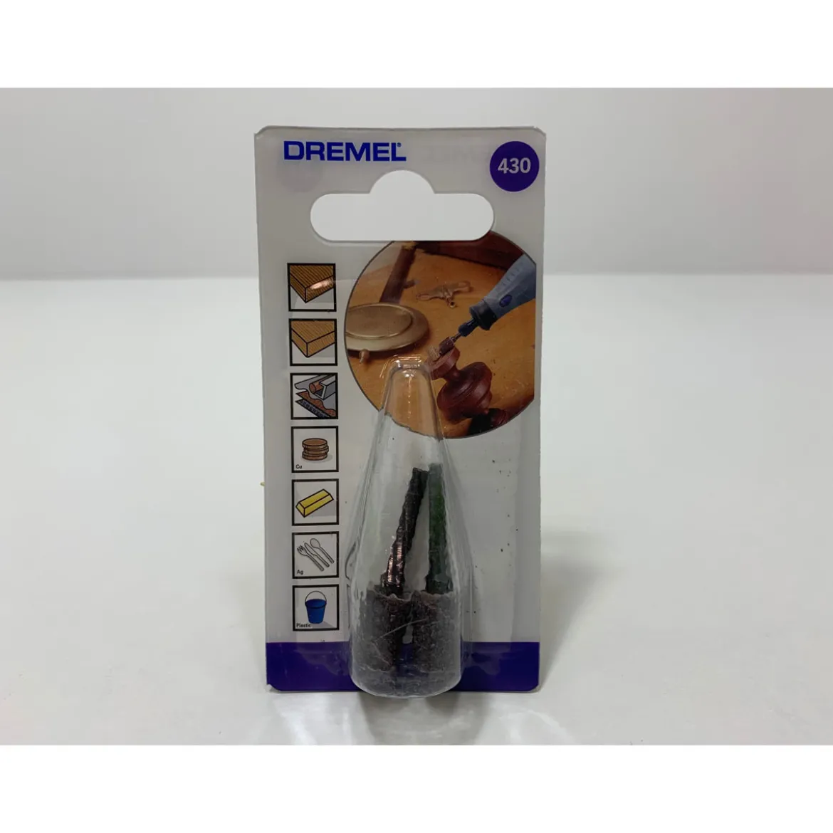 DremelSchleifband mit Schaft Durchmesser 6,4 mm
