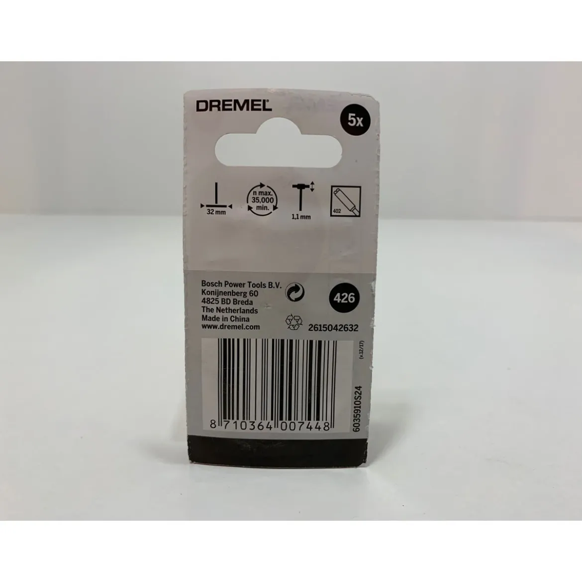 DremelTrennscheibe Stärke 1,1 mm