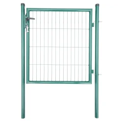 Durabil Einzeltor Einstab-Gittermatte Breite 100 cm Höhe 100 cm Pfostenhöhe 150 cm